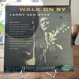 Leroy Van Dyke Walk On By Vinyl LP 1961 Mercury MG 20682 Mono